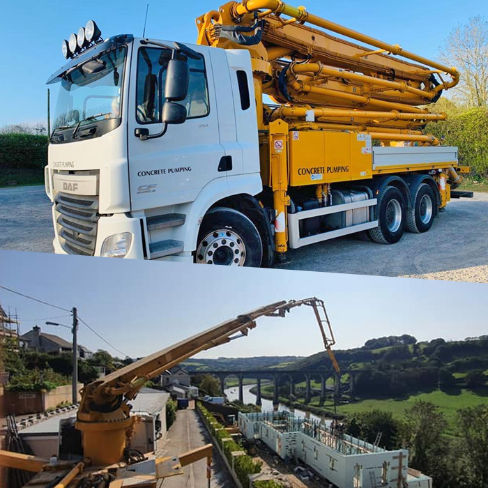 Concrete pumping system Hire Camden