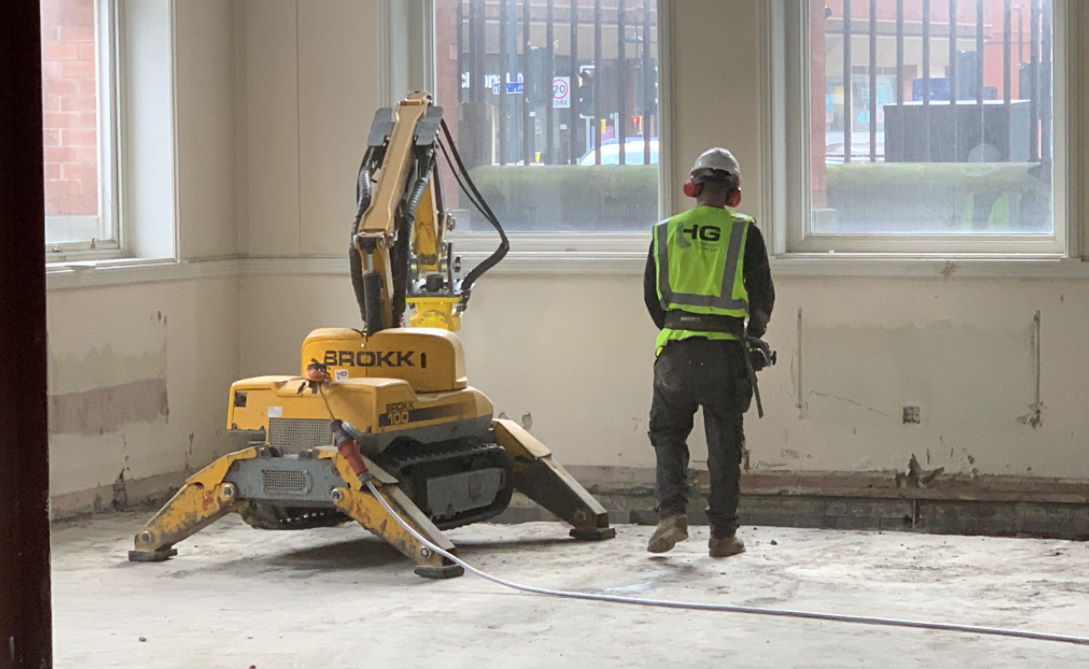 Demolition robot Hire Camden