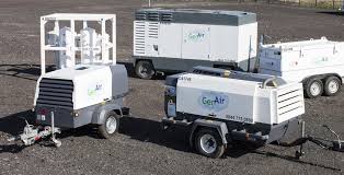 Diesel driven air compressor Hire Camden