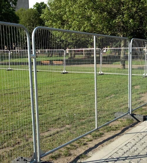 Heavy duty security fence Hire Camden