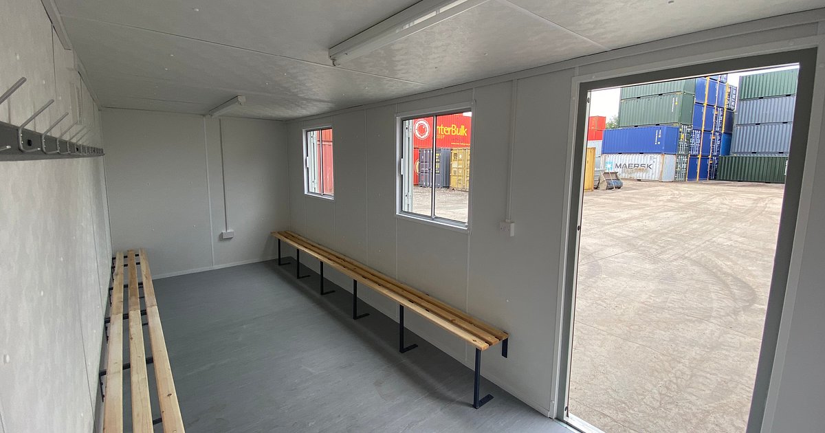 Portable locker room Hire Camden