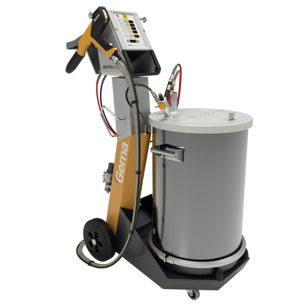 Portable powder coating machine Hire Camden