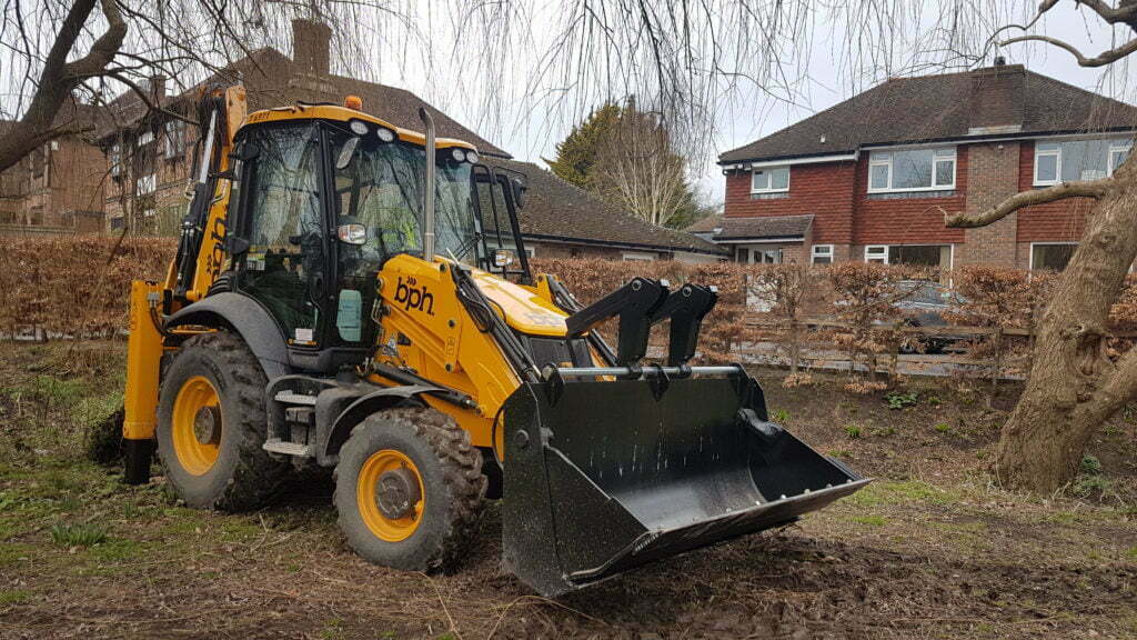 Backhoe loader Hire Camden