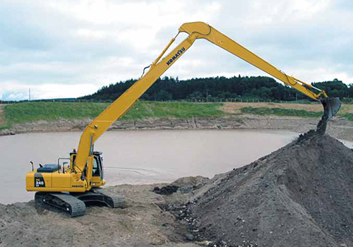 Long reach excavator Hire Camden