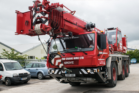 Mobile crane Hire Camden