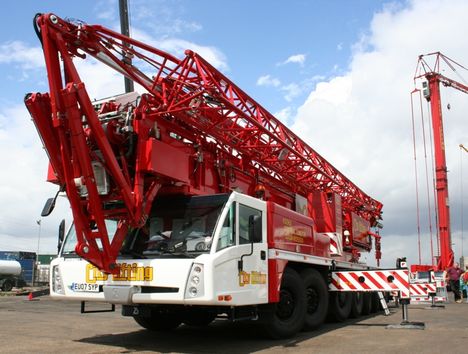 Mobile tower crane Hire Camden