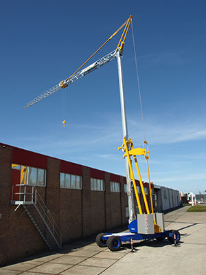 Self erecting crane Hire Camden